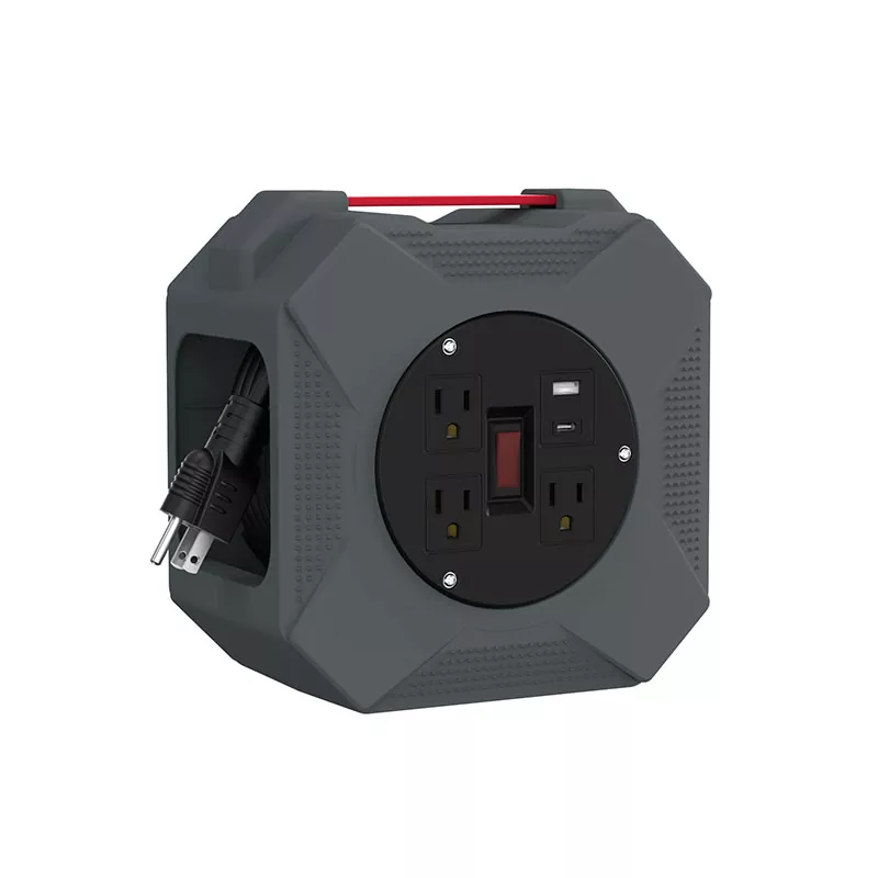 3 Outlet Usb2.4a Kekili Kord Plastik 45 kaki