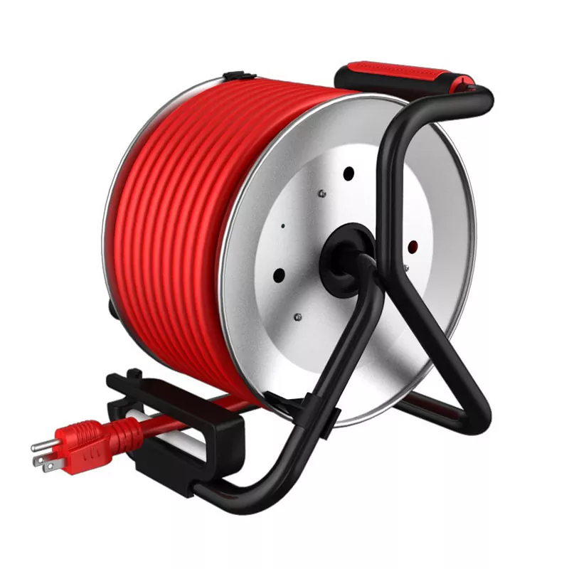4 Outlet Usb2.4a Kekili Kord Logam 50 kaki