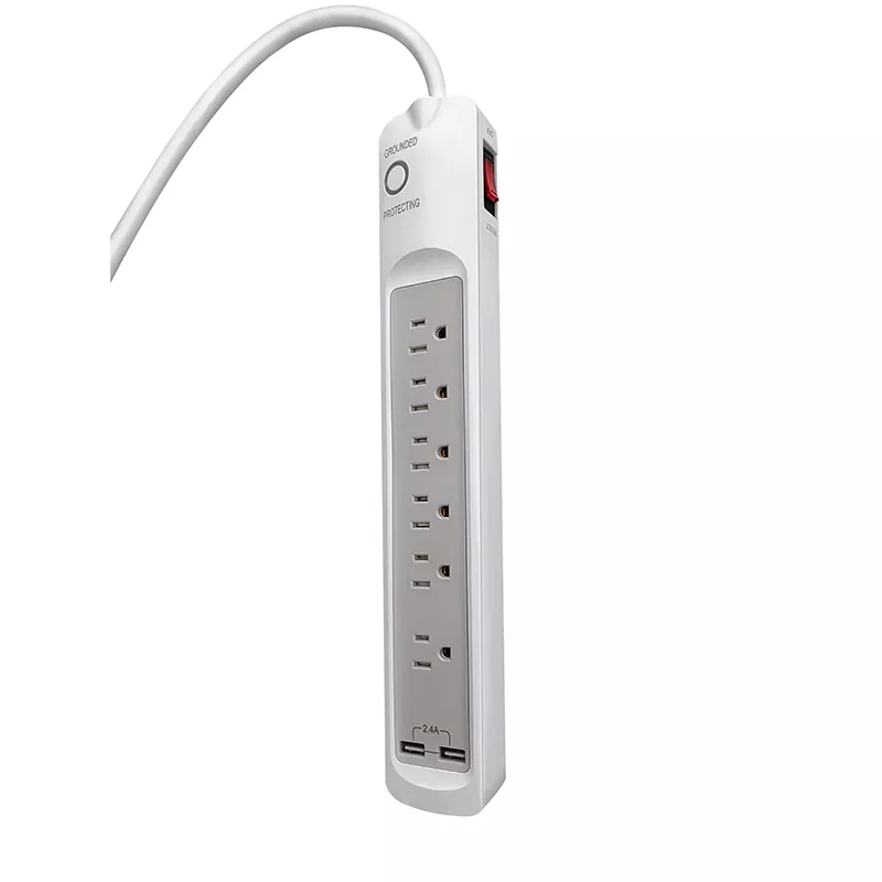 6 Outlet Usb 2.4a Jalur Kuasa