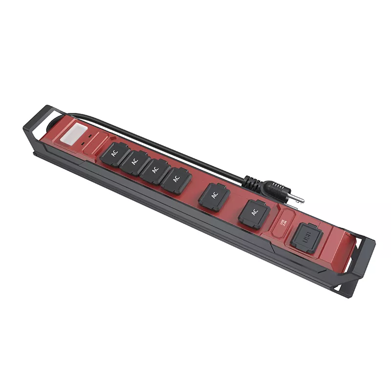6 Outlet Kalis Air Usb 3.4a Jalur Kuasa