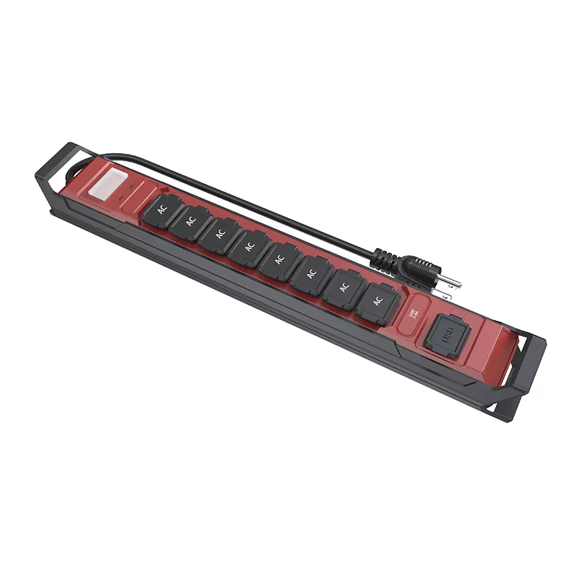 8 Outlet Jalur Kuasa Usb Kalis Air